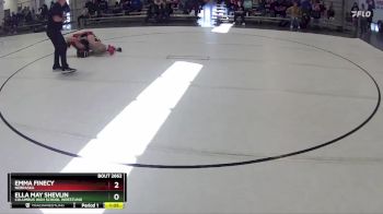 173 lbs Round 3 - Emma Finecy, Nebraska vs Ella May Shevlin, Columbus High School Wrestling