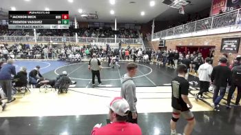 150 lbs 7th Place Match - Trenton Vasquez, Chiawana vs Jackson Beck, Meridian