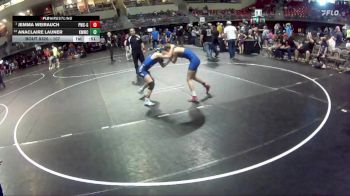 107 lbs Cons. Round 4 - AnaClaire Launer, Kearney MatCats Wrestling Club vs Jemma Weirauch, Plattsmouth Wrestling Club - Girls