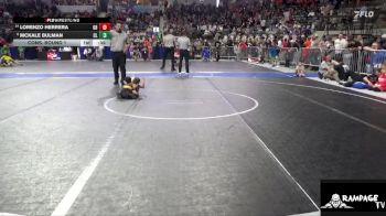 49 lbs Cons. Round 1 - Lorenzo Herrera, Great Bend vs McKale Bulman, CKSY Lions