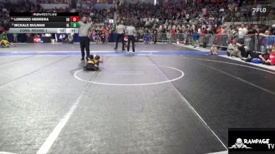 49 lbs Cons. Round 1 - Lorenzo Herrera, Great Bend vs McKale Bulman, CKSY Lions