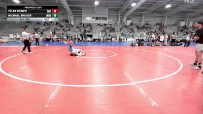 120 lbs Rr Rnd 2 - Tyler Prinzo, Team Shutt Bowman (TSB) vs Michael Skaggs, Midwest RTC