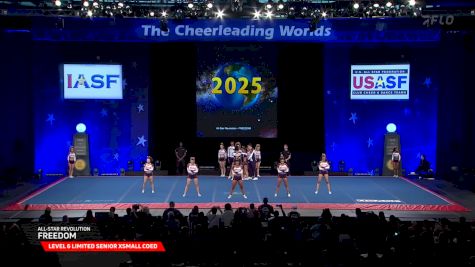 All-Star Revolution - Freedom [2025 L6 Limited Senior XSmall Coed Semis] 2025 The Cheerleading Worlds