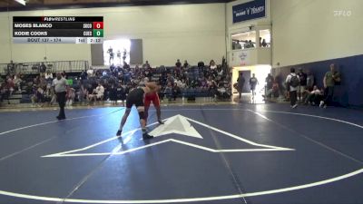 174 lbs Cons. Semi - Moses Blanco, Skyline College vs Kodie Cooks, Cuesta College