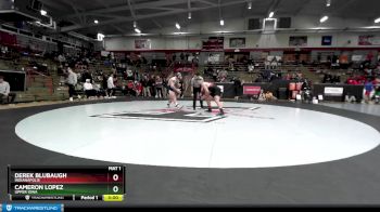 197 lbs Champ. Round 3 - Derek Blubaugh, Indianapolis vs Cameron Lopez, Upper Iowa