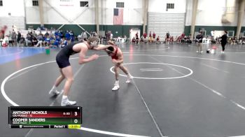 149 lbs Finals (2 Team) - Cooper Sanders, Sioux Falls vs Anthony Nichols, CSU-Pueblo