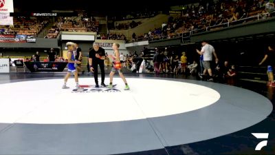 Semis - Cannon Renner, Fortuna Youth Wrestling Club vs Kainoa Sheldahl, MTC - MANTANONA TRAINING CENTER