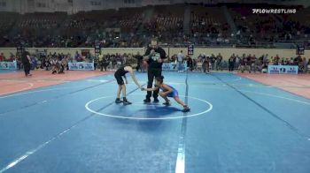 73 lbs Consolation - Sarahi Puebla, Lady Outlaws vs ShaeLynn Clark, Davenport Dawg Pound Wrestling