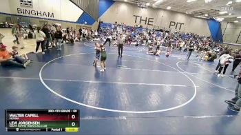 69 lbs Cons. Round 1 - Walter Capell, Victory vs Levi Jorgensen, South Summit Wrestling Club