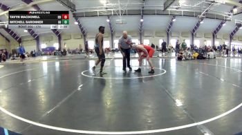 174 lbs Cons. Round 2 - Tavyn MacDonell, Edinboro-Unattched vs Mitchell Baronner, Gannon Unattached