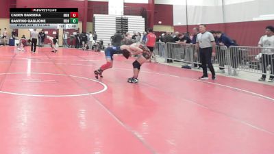 113 lbs Consi Of 8 #2 - Caden Barbera, Iron Faith vs Santino Gaglione, Iron Faith