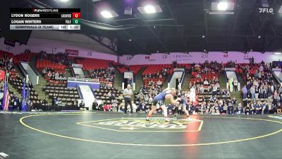 138 lbs Semifinals (8 Team) - Lydon Rogers, Lakewood HS vs Logan Winters, Yale HS