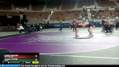 D1-190 lbs Champ. Round 1 - Ethan Austin, Perry vs Lukas Wilson, Red Mountain