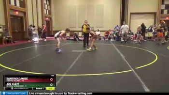130 lbs Round 5 (6 Team) - Joe Clem, Revival Worldwide vs Santino Danise, Bitetto Trained