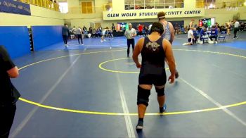 285 lbs Champ - Round 1 (16 Team) - Brandon Schoenecke, Carl Albert State vs Logan Buchanan, Barton