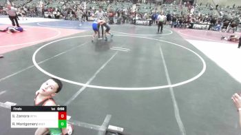 106 lbs Final - Samson Zamora, Dethrone WC vs Rustin Montgomery, Brothers Of Steel