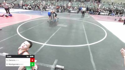 106 lbs Final - Samson Zamora, Dethrone WC vs Rustin Montgomery, Brothers Of Steel