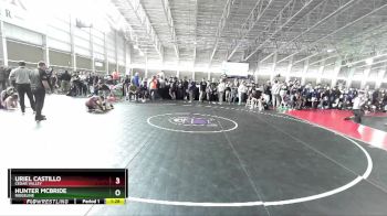 120 lbs Champ. Round 2 - Hunter McBride, Ridgeline vs Uriel Castillo, Cedar Valley