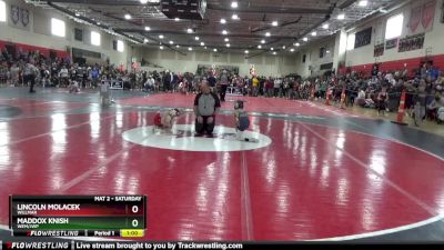 55 lbs Round 3 - Maddox Knish, WEM/JWP vs Lincoln Molacek, Willmar