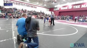 55 lbs Consi Of 8 #2 - Michael Mairel, Perry Lady Maroons vs Boston Brooks, Winfield Youth Wrestling Club