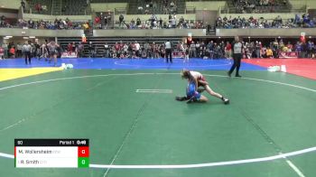 60 lbs Quarterfinal - Raymond Smith, CIWC / Team Intensity vs Max Wollersheim, Feit Club Wrestling