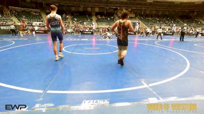 145 lbs Quarterfinal - Jacob Cannon, Raising The Level Wrestling Club vs Holden Ripley, Midwest RTC