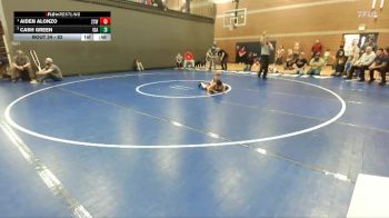 62 lbs 3rd Place Match - Cash Green, Idaho vs Aiden Alonzo, 208 Spartan WC