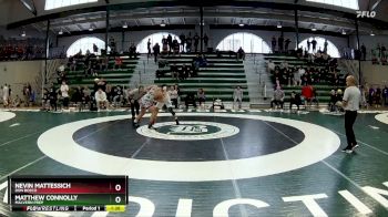 190 lbs Semifinal - Matthew Connolly, Malvern Prep vs Nevin Mattessich, Don Bosco