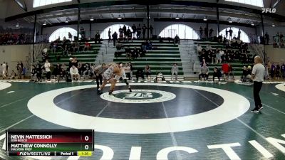 190 lbs Semifinal - Matthew Connolly, Malvern Prep vs Nevin Mattessich, Don Bosco