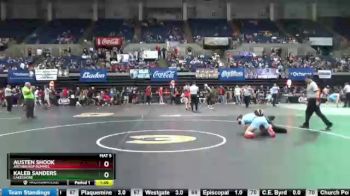 Quarterfinal - Austen Shook, Archbishop Rummel vs Kaleb Sanders, Lakeshore