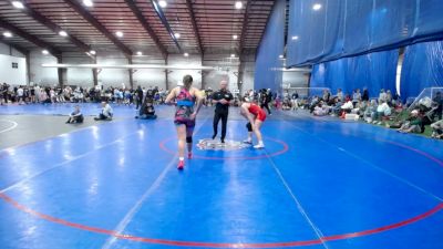 145 lbs Semifinal - Makenzie Harbour, Curby Polar Bears - HSG vs Amelia Ricardo., Triumph - HSG
