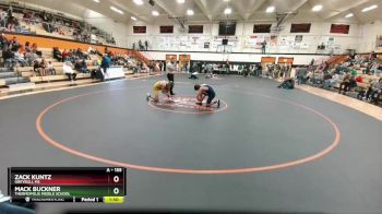 155 lbs Round 2 - Zack Kuntz, Greybull MS vs Mack Buckner, Thermopolis Middle School