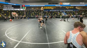 138 lbs Cons. Round 2 - Ryker Meyering, Apple Valley vs Noah Wenger, Shakopee