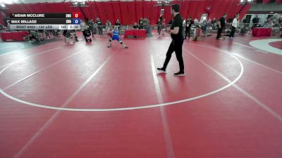 132 lbs 3rd Place Match - Aidan McClure, Suplex Wrestling Club vs Max Millage, Sebolt Wrestling Academy