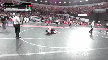 190 lbs Cons. Round 2 - Wes Ochodnicky, Athens vs Logan Noto, Fond Du Lac