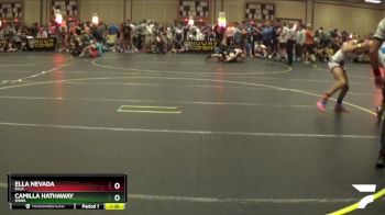 120 lbs Semifinal - Camilla Hathaway, SHWA vs Ella Nevada, Ella