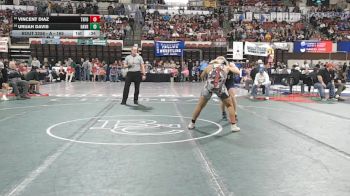 A - 165 lbs Cons. Round 2 - Vincent Diaz, Three Forks/Ennis vs Urijah Davis, Havre
