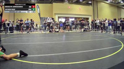 132 lbs Round Of 128 - Braelyn Arredondo, Jimenez Trained Academy vs Jayden Ruiz, Granite WC
