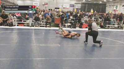 120 lbs Cons. Rd Of 32 - Payten Meyer, 308 Wrestling Academy vs Sierra Loader, Caney Valley