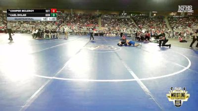 B4A-106 lbs Quarterfinal - Cooper Mcleroy, Tuttle vs Cael Dolan, Berryhill