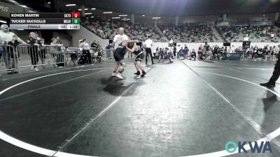 105 lbs Final - Kohen Martin, Catoosa Youth Wrestling vs Tucker Nuckolls, Mojo Grappling Academy