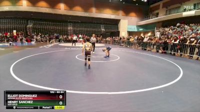 60-64 lbs Round 2 - Henry Sanchez, USA GOLD vs Elliot Dominguez, Nevada Elite Wrestling