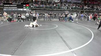 65 lbs Consi Of 16 #2 - Clinton Chalkley, Highlanders vs Gavin Goldsberry, Iron Horse