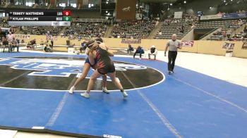 138 lbs Cons. Round 1 - Trinity Matthews, Lafayette vs Kylan Phillips, Mccreary Central