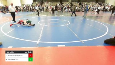 62B-M2 lbs Semifinal - Leo Mastrosimone, GPS Wrestling Club vs Andrew Palumbo, Vougar's Honors Wrestling