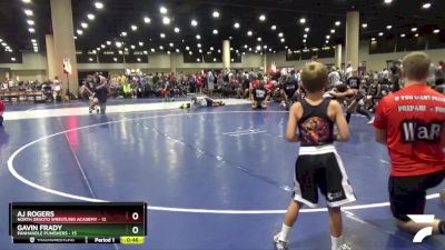 65 lbs Round 2 (8 Team) - AJ Rogers, North Desoto Wrestling Academy vs Gavin Frady, Panhandle Punishers