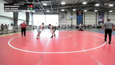 220 lbs Consi Of 16 #1 - Frank Damminger, NJ vs Tommy Osborne, MA