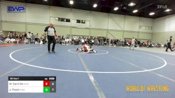 85 lbs Rr Rnd 1 - Wyatt Carnrite, Aggression Legionaries 14u vs Jaxon Flood, POWA 14U