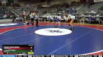 4A 170 lbs Quarterfinal - Chase Vantilborg, Arkadelphia vs Clayton Nall, Gravette