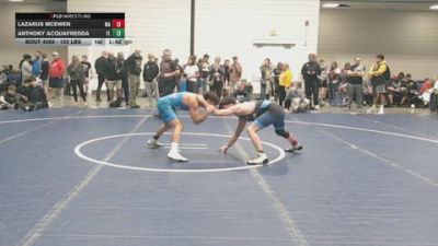 120 lbs Round Of 128 - Lazarus McEwen, WA vs Anthony Acquafredda, FL